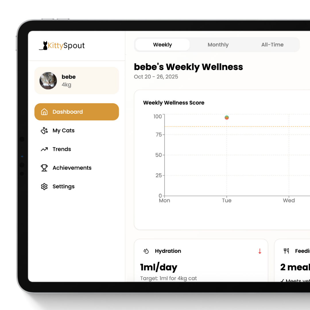 DoggySpout™ Wellness Tracker